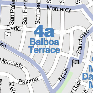 Balboa Terrace maps