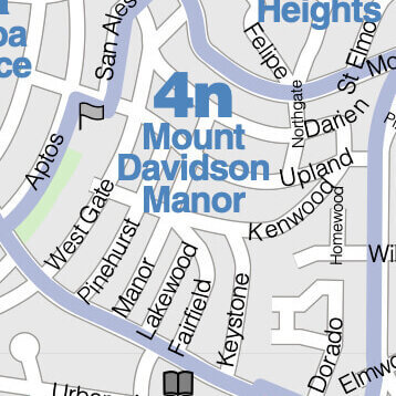 Mount Davidson Manor maps