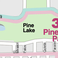 Pine Lake Park map